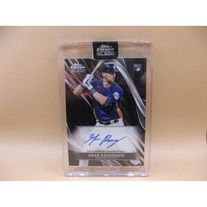 Grae Kessinger 2024 Topps Chrome Black Encased Rookie Autograph Houston Astros